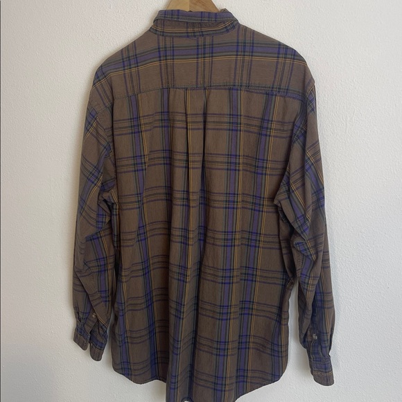 Vintage Woolrich plaid button up shirt - Picture 4 of 6